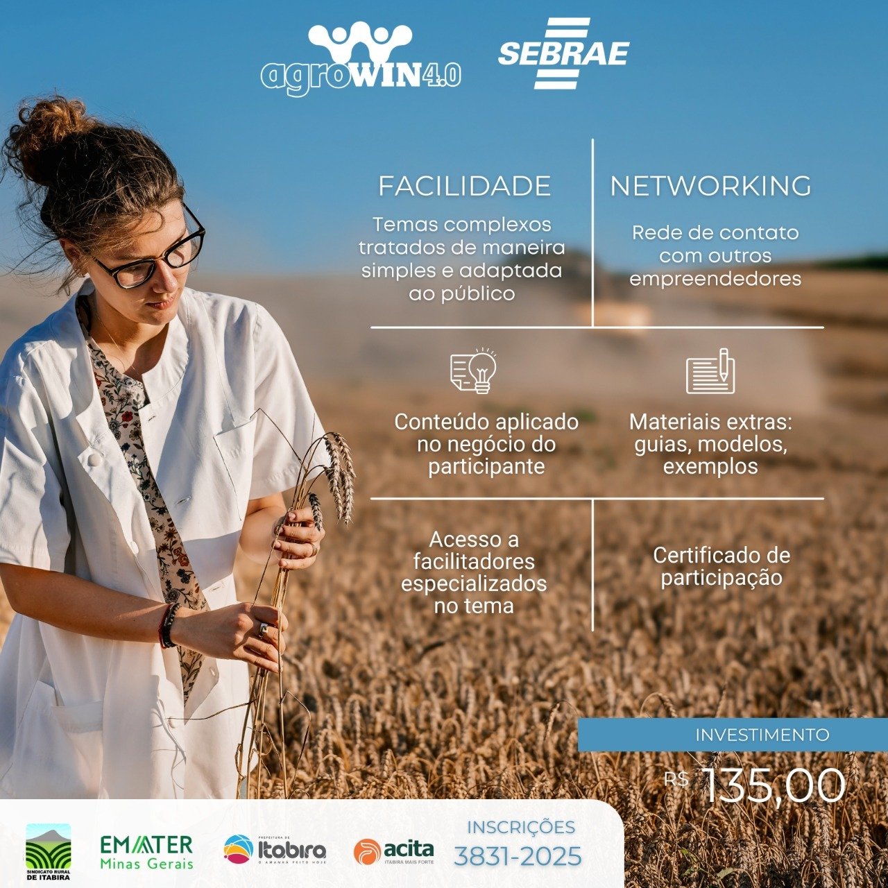 Acita: qualificação em “Gestão Rural” com nova data – Euclides Éder